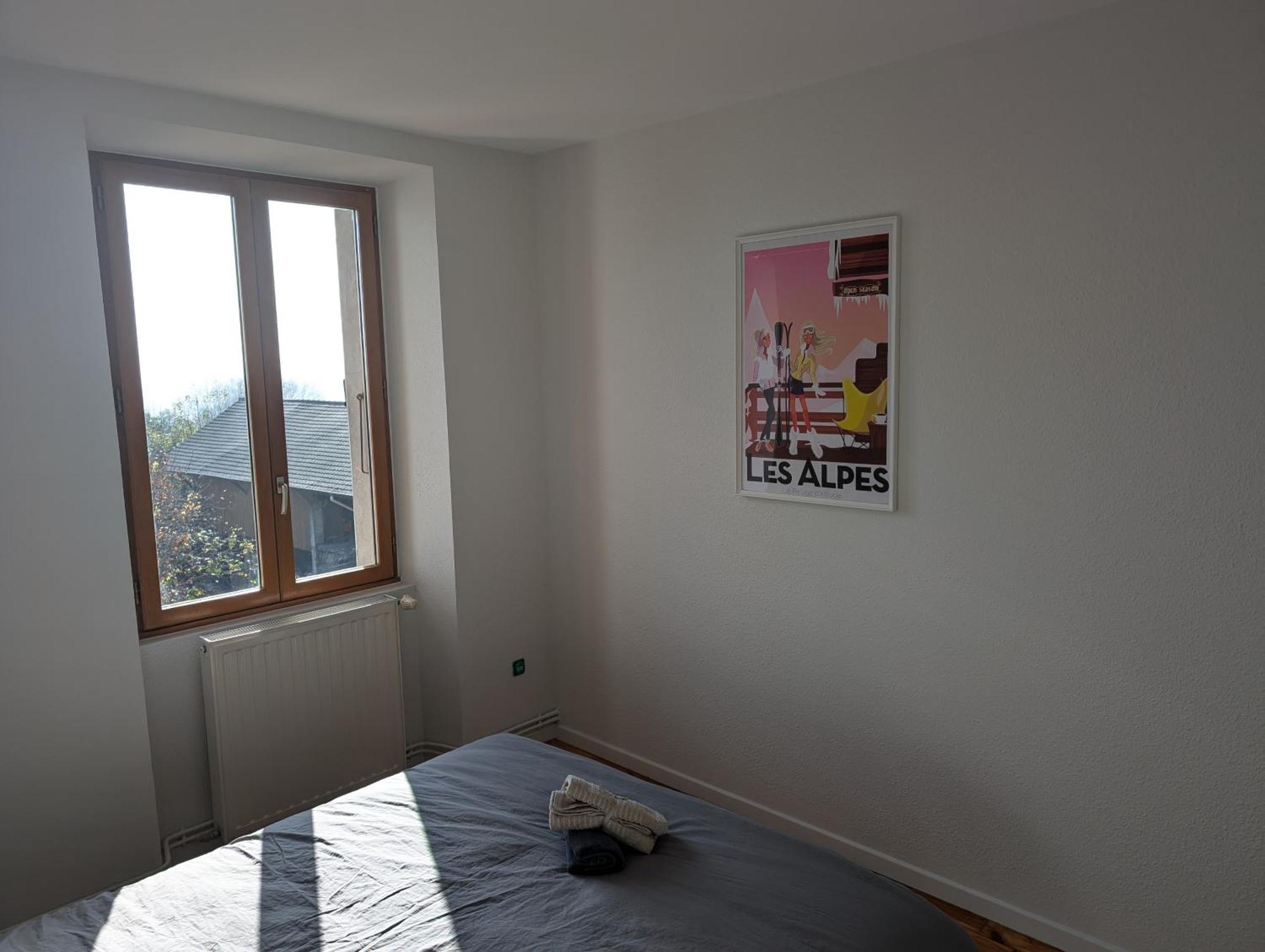 Appart 65M2 Avec 2 Chambres Dans Ferme Renovee - Parking Gratuit - Grande Vue Montagnes Montbonnot-Saint-Martin Exterior foto